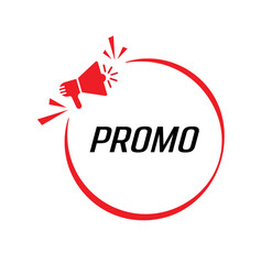 promo text information sign