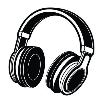 recommend clip art: Modern Vector Gaming Headphones Illustration on White Background
                    