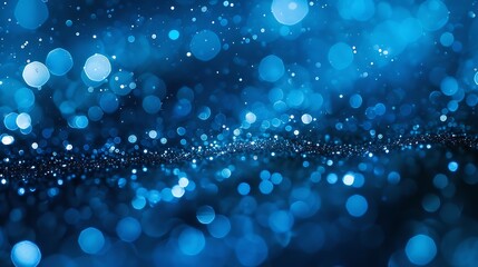 ABSTRACT BLUE GRADIENT BACKGROUND DARK LIGHTS BACKDROP DIGITAL WEB DESIGN COLORFUL EFFECTS TEMPLATE FOR DIGITAL GRAPHICS : Generative AI