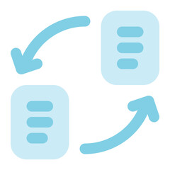 file exchange icon for illustration