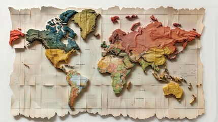 Territorial demarcation across continents