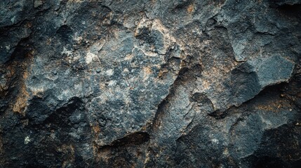 Fototapeta premium Blurred shot of a rough, stone texture 