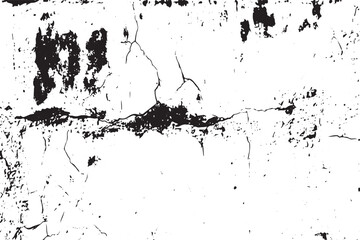 Aged Black and White Vintage Grunge Texture Design