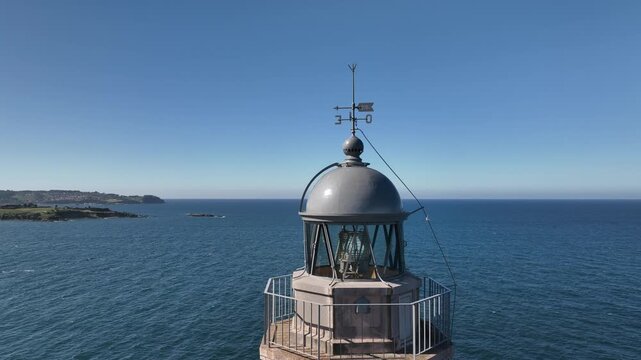 Faro de San Antonio de Candas en Asturias