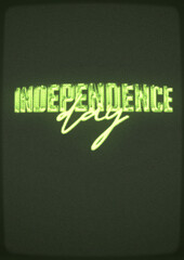 film texture with typo design y2k