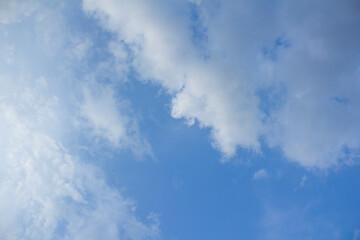 Fototapeta premium Blue sky and white clouds