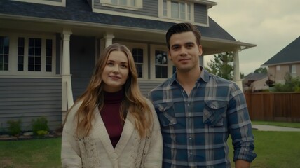 Default_buy_new_house_home_ownership_young_couple_standing