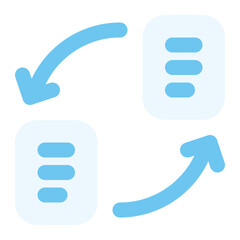Obraz premium file exchange icon for illustration