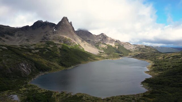 Explore Isla de Navarino, part of the remote Dientes de Navarino circuit in Chilean Patagonia. Discover stunning mountain peaks, rugged terrain, and the untouched beauty of the southernmost trek.