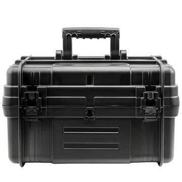 recommend clip art: New toolbox or plastic case isolated on white background