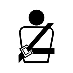 ISO mandatory safety signs_fasten seat belt symbol only	

