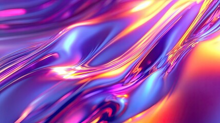 Abstract liquid chrome colors blending seamlessly with bright highlights and fluid gradients perfect for creating eye-catching and innovative visual effects