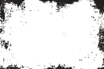 Aged Black and White Vintage Grunge Texture Design