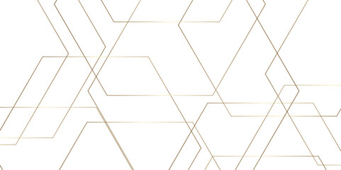 Fototapeta premium Abstract white background with hexagons . golden Hexagonal Background Luxury White Pattern seamless bright white abstract honeycomb background 3D Futuristic abstract geometric mesh cell texture.