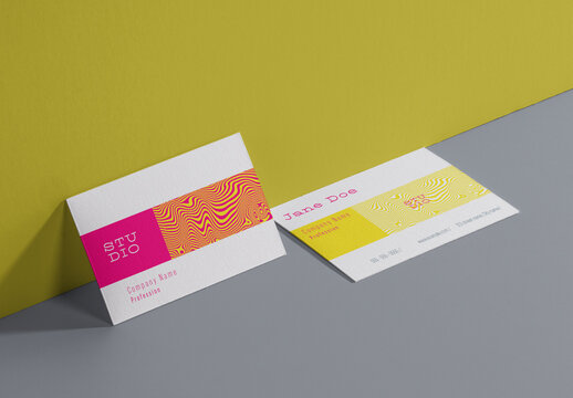 Minimal Personal Business Card Layout