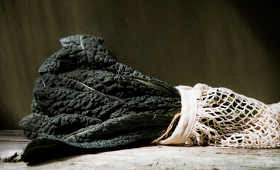 bunch of kale healthy superfood