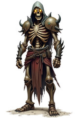 Risen Shadows of the Fallen , dark fantasy aesthetic, high-detail illustration, epic fantasy artwork, character concept art, rich color palette, dark and gritty style.