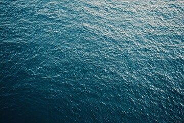 Top view of calm sea water texture background