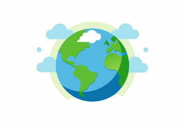 Photo World Ozone Day concept with Healthy Earth