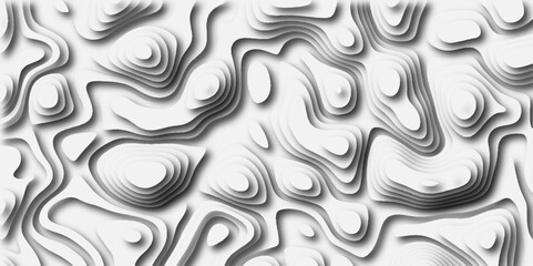 Lines Topographic contour lines vector map seamless pattern. Geographic mountain relief diagram line wave carve . Topo contour map design .Vector illustration, contour lines vector mapseamless pattern