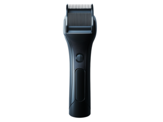 A close-up of a professional grooming tool for pet care, set against a plain white background