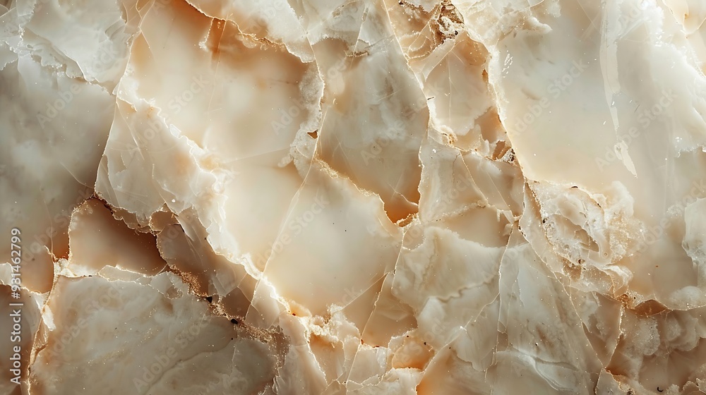Poster light ivory marble texture background high resolution italian smooth onyx marble stone for abstract 
