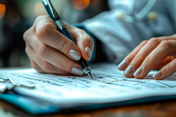 Doctor's appointment consultation conceptual photo, Generative AI medicare illustration