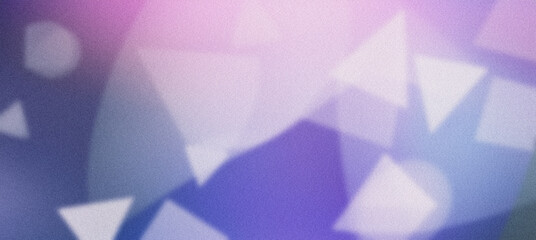 Fototapeta premium Abstract background created by overlapping, blurred geometric shapes