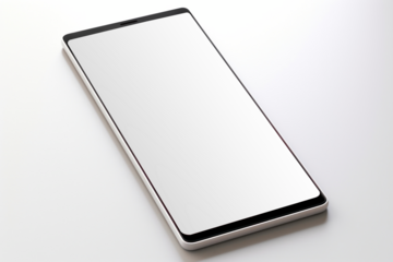 PNG phone screen mockup, transparent design