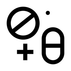 pharmacy line icon