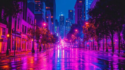 Obraz premium Photorealistic Image of West Seventh Street