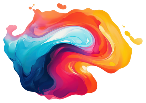 PNG Painting shape creativity transparent background