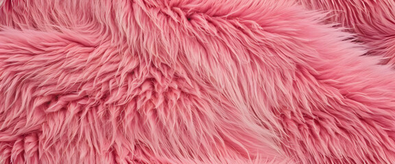 Fototapeta premium This image could be named Soft Red Fur Texture Background