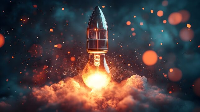 Explosive Growth Through Innovative Ideas A Rocket Powered Light Bulb