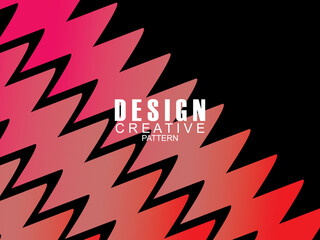 Abstract gradient poster background. Minimalist style cover template with dynamic perspective 3d geometric prism shape. Ideal design for social media, covers, banners, flyers, etc.