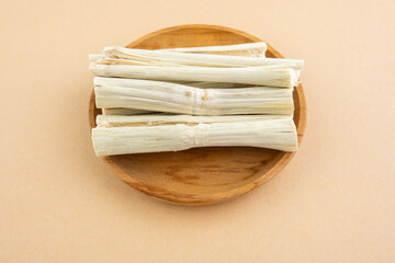 Dried bamboo sugar cane for soup and syrup