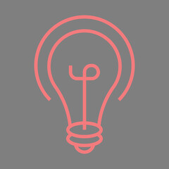 Light Bulb icon Design