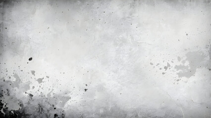 Fototapeta premium Abstract distressed black and white grunge overlay texture. Abstract surface dust and rough dirty wall with copy space