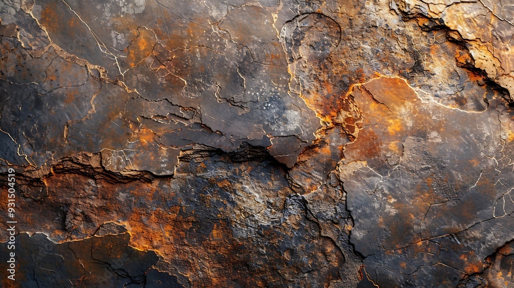 Poster stone texture or background oxide texture for decoration ceramic slab tile vitrified natural surface