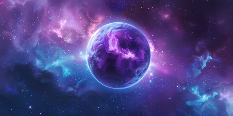 planet in space