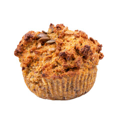 Homemade Whole Wheat Muffin with Sunflower Seeds	
