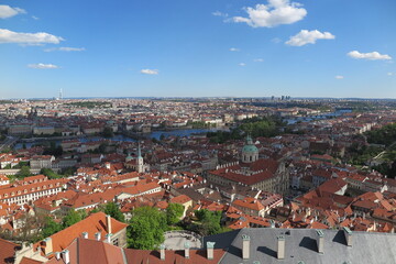 Obraz premium Prague city view