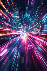 Obraz premium Futuristic technology background