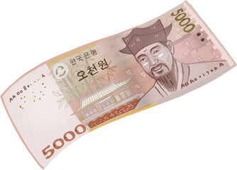 오천원 지폐