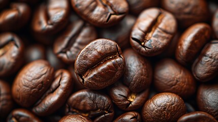 Fototapeta premium Coffee Roasted Color Card Option : Generative AI