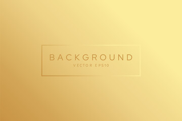 Luxury golden beige color gradient background, vector design