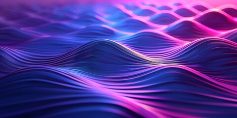 Fototapeta premium Dynamic Abstract Technology Layers of waves Background with Lines, Graphic Resources, abstract graphic, banner design, pattern design, wallpaper, web background template