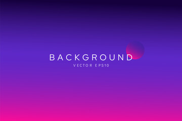 Vibrant gradient background color transition with dark purple and pink, vector design 