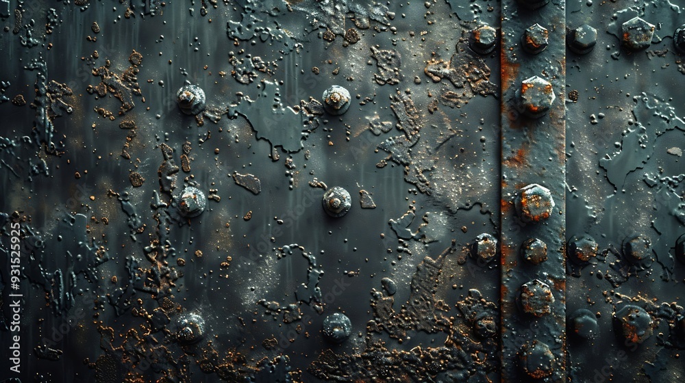 Poster dilapidated industrial surface texture high resolution : generative ai