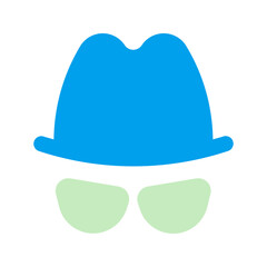 spy duo tone icon
